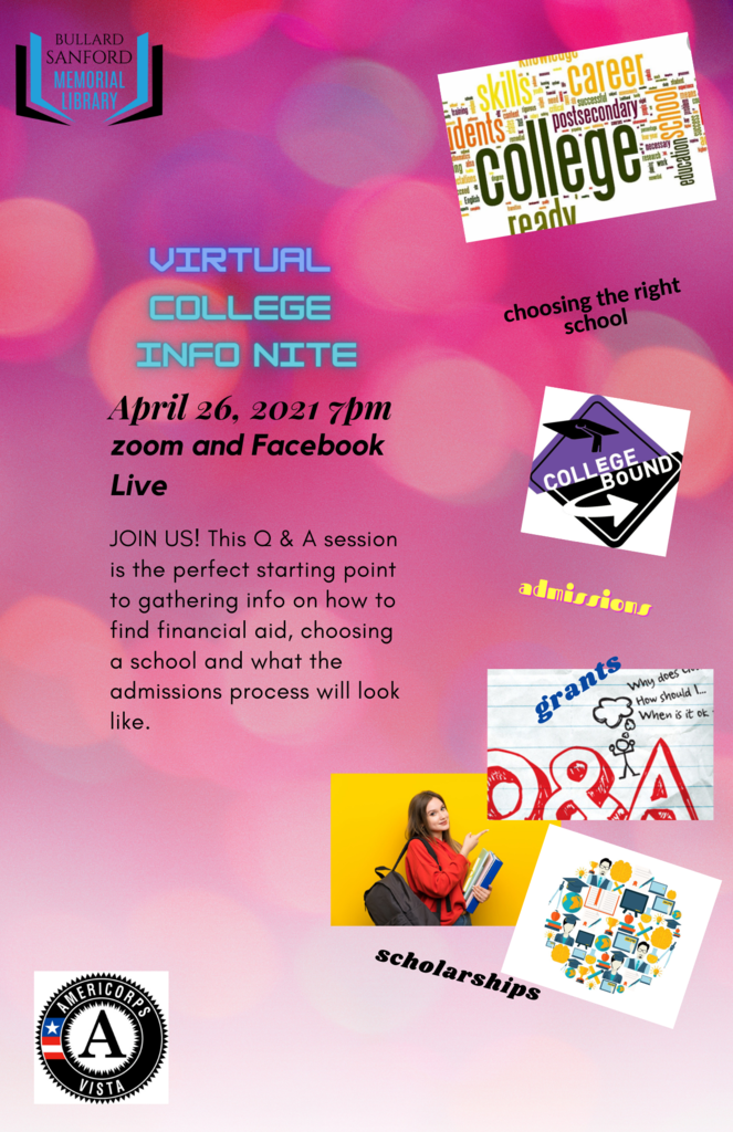 Virtual College Info Nite