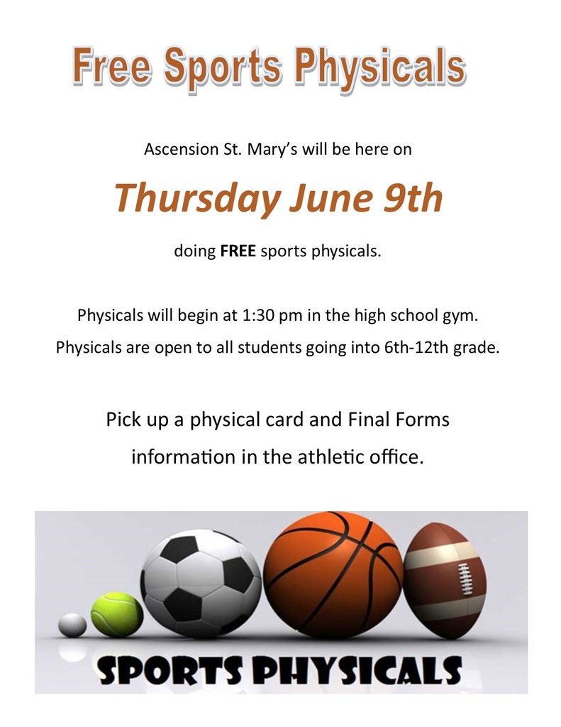 Free Physicals 2022