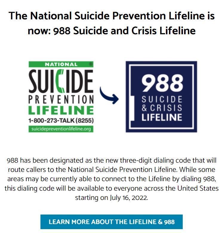 suicide prevention change