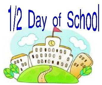cartoon drawing of school