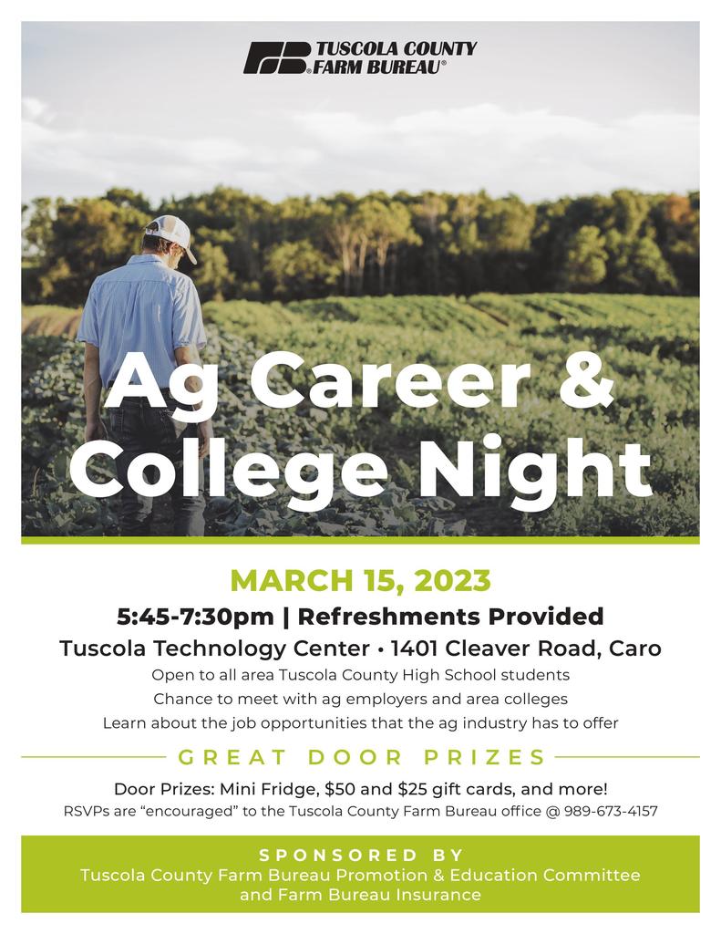 Ag Career and College Night at Tech Center