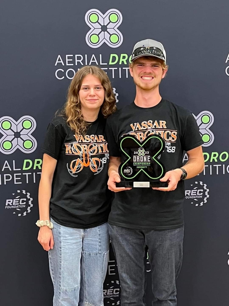 Ashley Shindprf and Nick Tallman regional REC regional drone champions