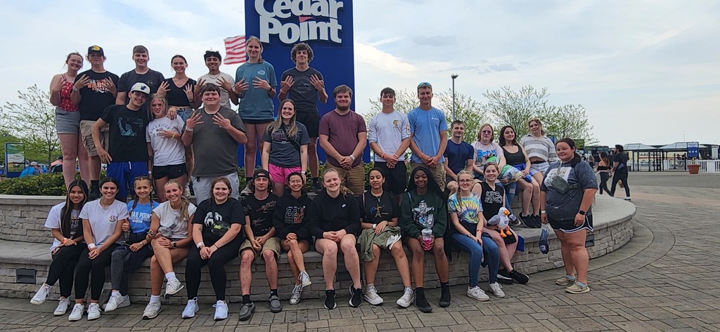 Senior class of 2023 at Cedar Point